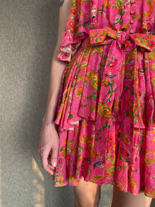 Hemant & Nandita | Bela Short Dress | Pink