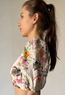 Hemant & Nandita | Charu Crop Top | Multicolor