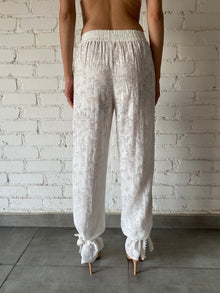 Hemant & Nandita | Ilara Flared Pants | White