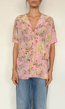 Womens | Inv Viscose Crepe Shirt | Pink