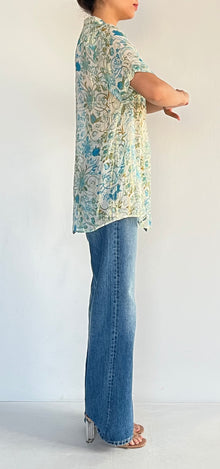 Hemant & Nandita | Lurex Shirt | Green