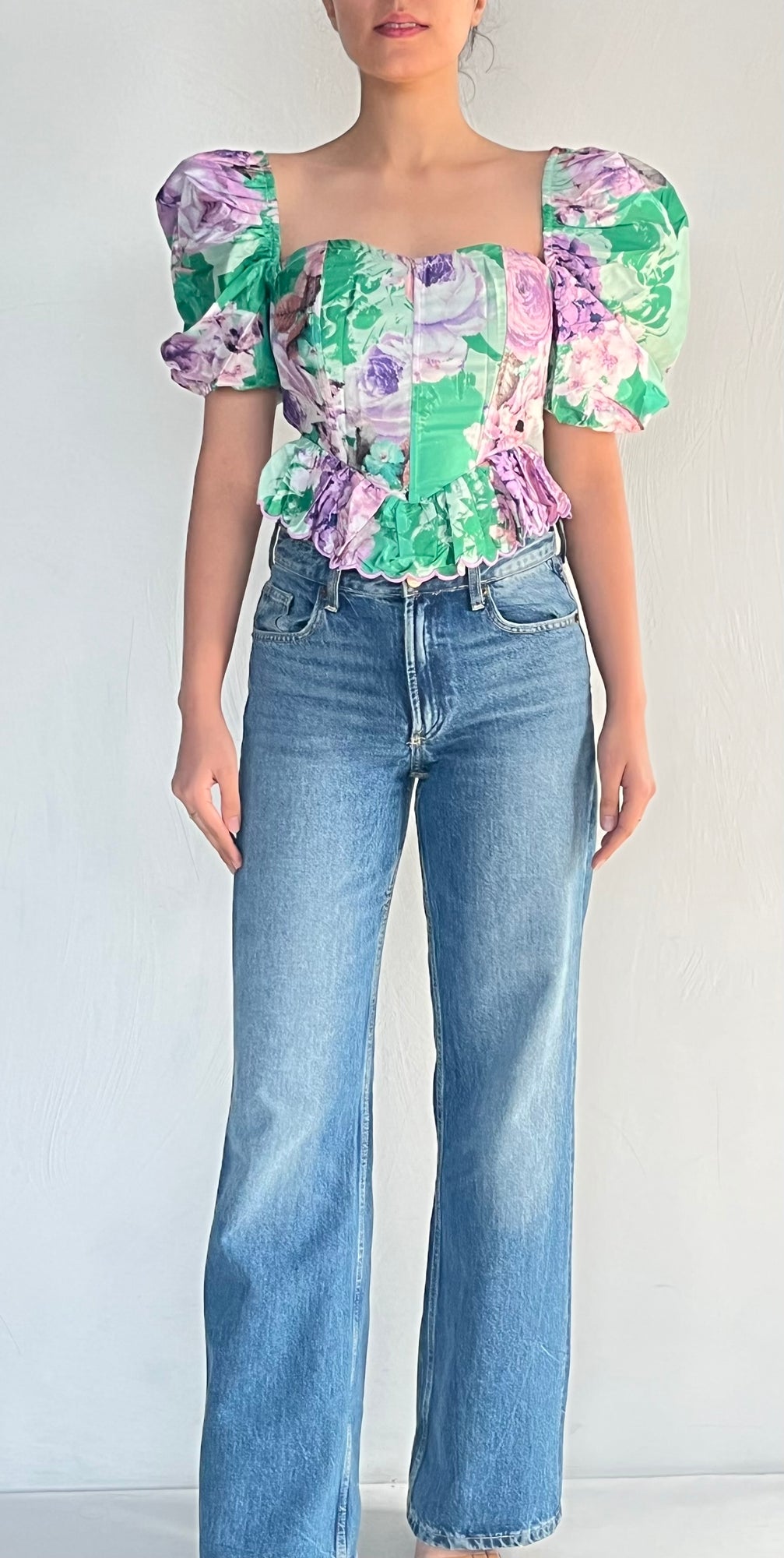 Hemant & Nandita | Tafta Top | Green