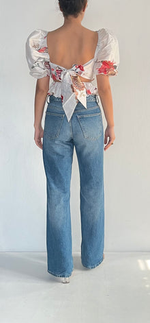 Hemant & Nandita | Knotted Crop Top | White