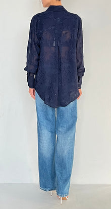 Hemant & Nandita | Full-Sleeve Shirt | Navy