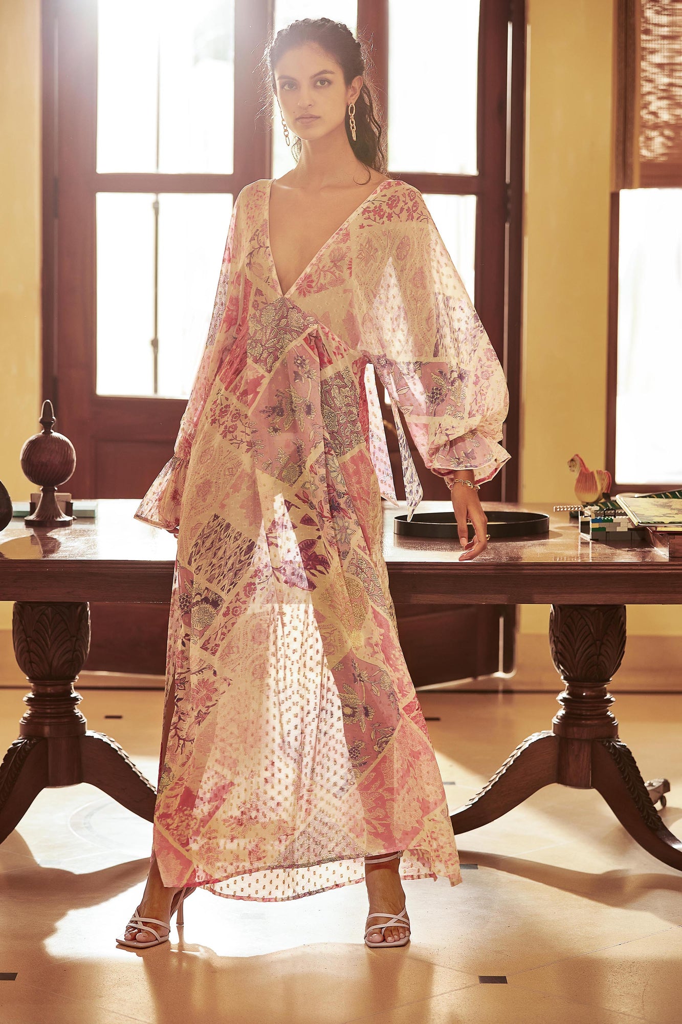 Hemant & Nandita | Asher Kaftan | Lilac/White