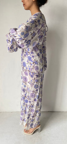 Hemant & Nandita | Dija Kaftan | White/Blue