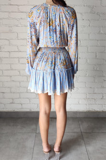 Hemant & Nandita | Lyan Short Dress | Blue