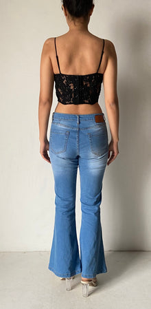 Hemant & Nandita | Mari Corset Strappy Top | Black