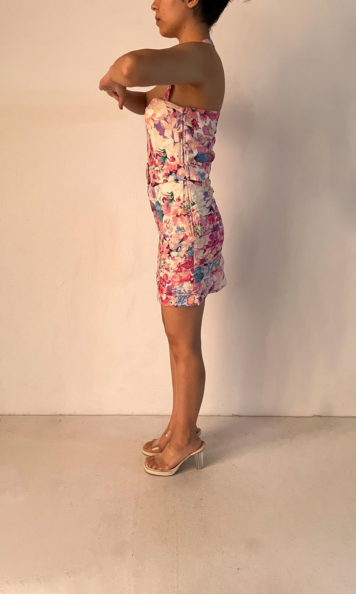Womens | Inv Organza April Short Dress | Pink