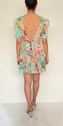 Hemant & Nandita | Sage Short Dress | Multicolor