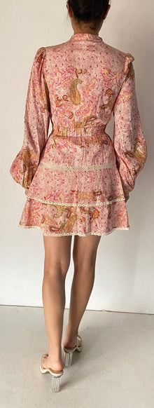Hemant & Nandita | Vera Short Dress | Pink