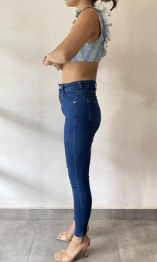 Womens | Inv Cotton Top | Blue Multi