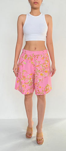 Hemant & Nandita | Fiora Bermuda Shorts | Pink