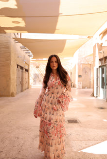 Hemant & Nandita | Isla Maxi Dress | Peach