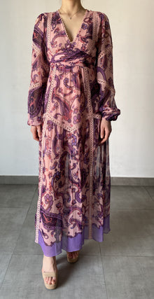 Hemant & Nandita | Jaya Long Dress | Pink