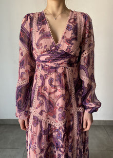 Hemant & Nandita | Jaya Long Dress | Pink