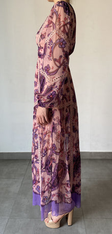 Hemant & Nandita | Jaya Long Dress | Pink
