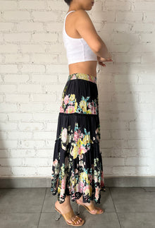 Hemant & Nandita | Jolie Midi Skirt | Black