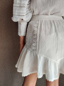 Hemant & Nandita | Juhi Skirt | White
