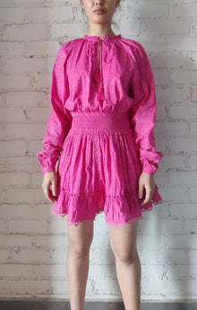 Hemant & Nandita | Mavi Short Dress | Pink