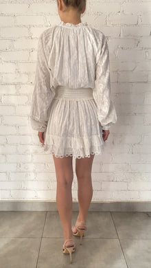 Hemant & Nandita | Mavi Short Dress | Off-White