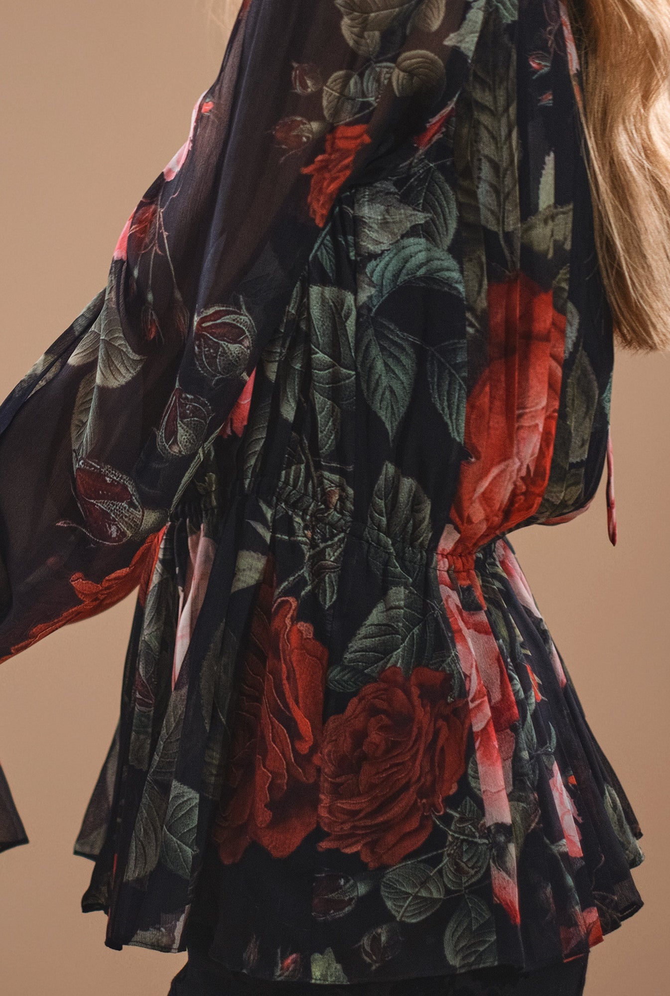Hemant & Nandita | Naaz Floral Top | Peach