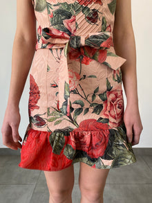 Hemant & Nandita | Naaz Sleeveless Short Dress | Peach