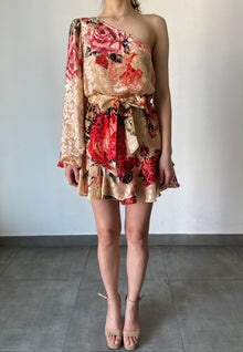 Hemant & Nandita | Naaz Short Dress | Peach