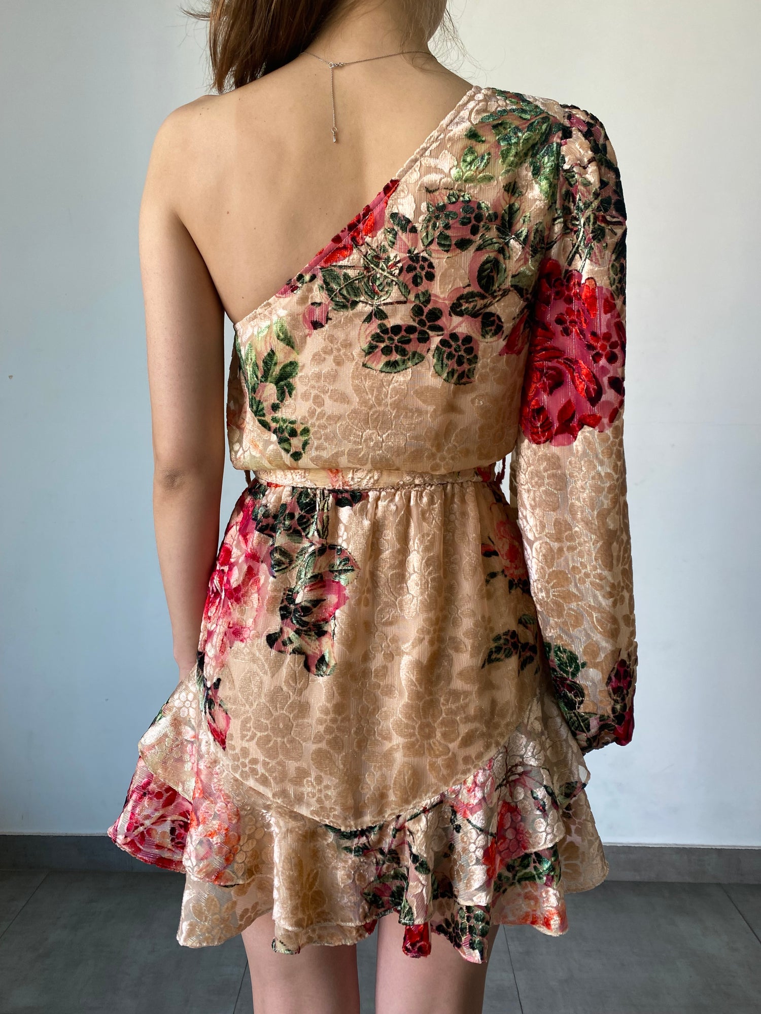 Hemant & Nandita | Naaz Short Dress | Peach