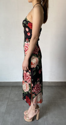 Hemant & Nandita | Naaz Midi Dress | Black