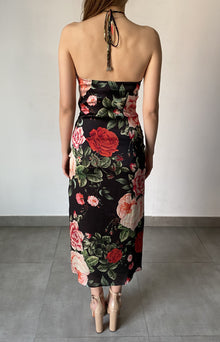 Hemant & Nandita | Naaz Midi Dress | Black