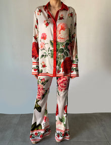 Hemant & Nandita | Naaz Flared Pants | White