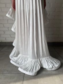 Hemant & Nandita | Nera High Low Dress | White