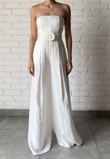 Hemant & Nandita | Nera Jumpsuit | White