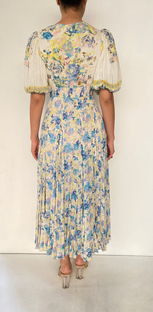 Hemant & Nandita | Nova Midi Dress | Blue