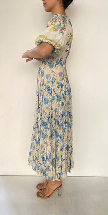Hemant & Nandita | Nova Midi Dress | Blue