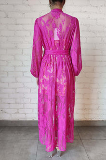Hemant & Nandita | Nysa Long Dress | Pink