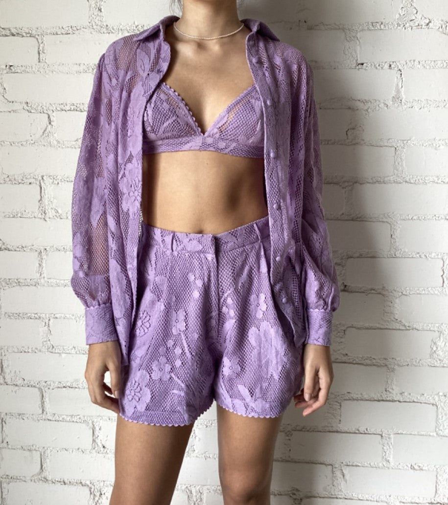 Hemant & Nandita | Nysa Bralette | Lavender