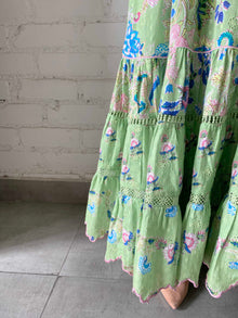 Hemant & Nandita | Rhea Long Dress | Green