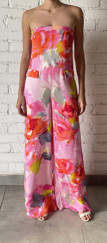 Hemant & Nandita | Rosa Floral Jumpsuit | Pink