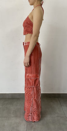 Hemant & Nandita | Sehr Crop Top | Pink