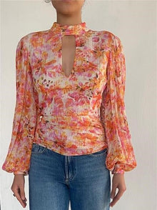 Hemant & Nandita | Lurex Top | Orange
