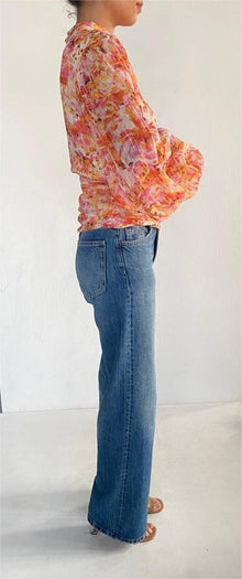Hemant & Nandita | Lurex Top | Orange