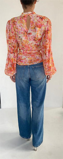 Hemant & Nandita | Lurex Top | Orange