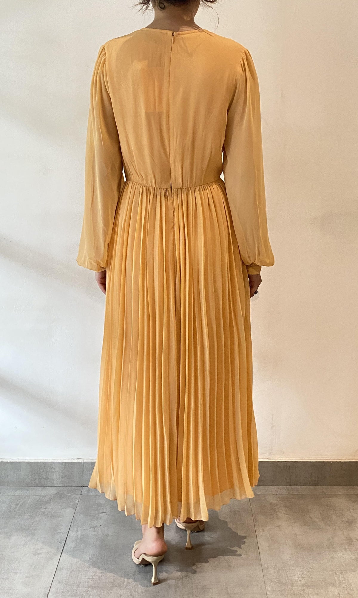 Womens | SL Viscose Long Dress | Peach