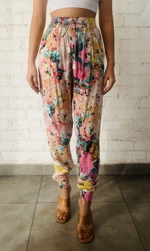 Womens | Teien Lurex Moss Crepe Pants | Multi