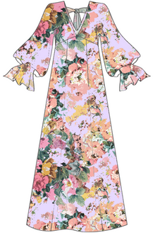 Hemant & Nandita | Teien Kaftan | White Multi