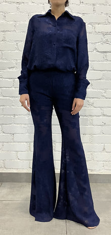 Hemant & Nandita | Tiya Oversize Shirt | Blue