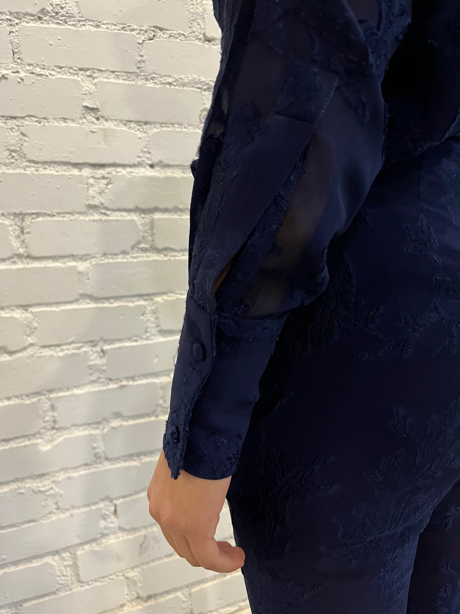 Hemant & Nandita | Tiya Oversize Shirt | Blue