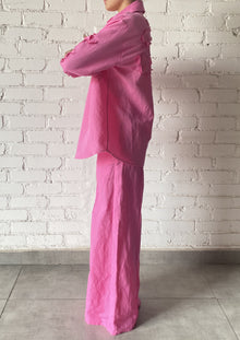 Hemant & Nandita | Yuri Oversize Shirt | Pink